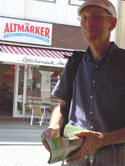 Frank Tubner macht Urlaub in der Altmark