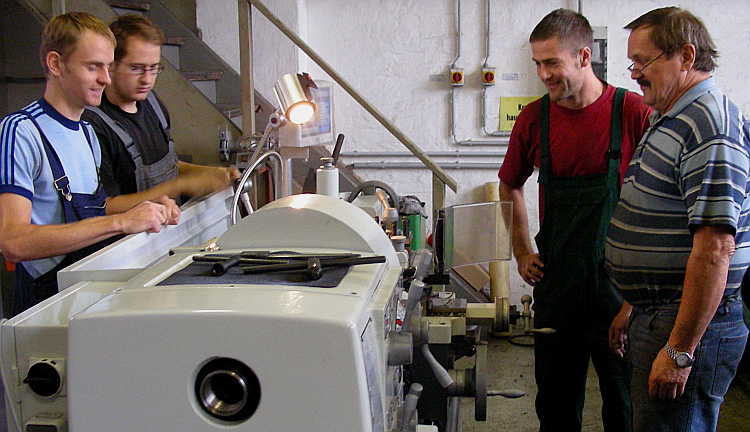 Unsere neue Crehmaschine