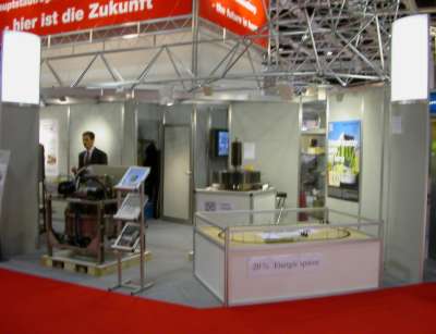 Unser Messestand auf der InnoTrans 04 in Berlin